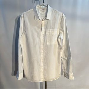 Helmut Lang whit Mens dress shirt size (L)